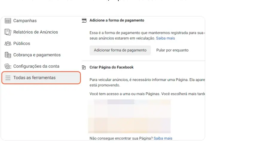 Passo 3: Todas as ferramentas